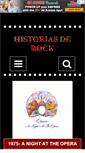 Mobile Screenshot of historiasderock.com